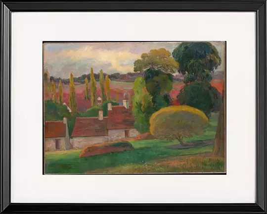 Ein Bauernhof in der Bretagne - 1894