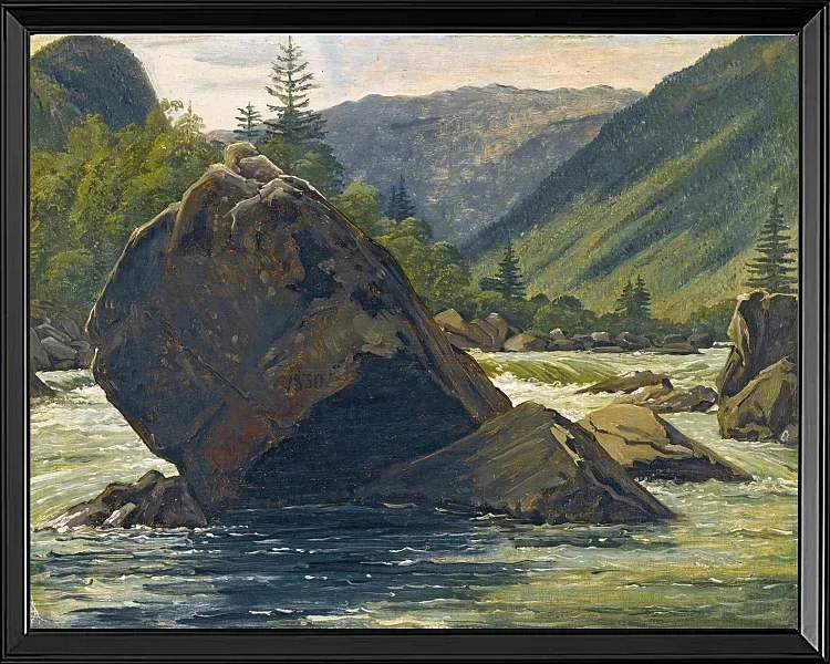 Ein Findling in den Stromschnellen – 1830