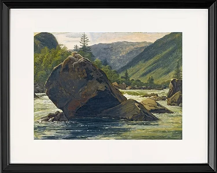 Ein Findling in den Stromschnellen – 1830