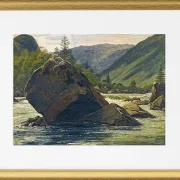 Ein Findling in den Stromschnellen – 1830