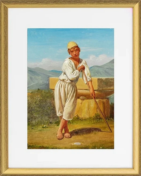 Ein Hirtenjunge aus Pæstum – 1841