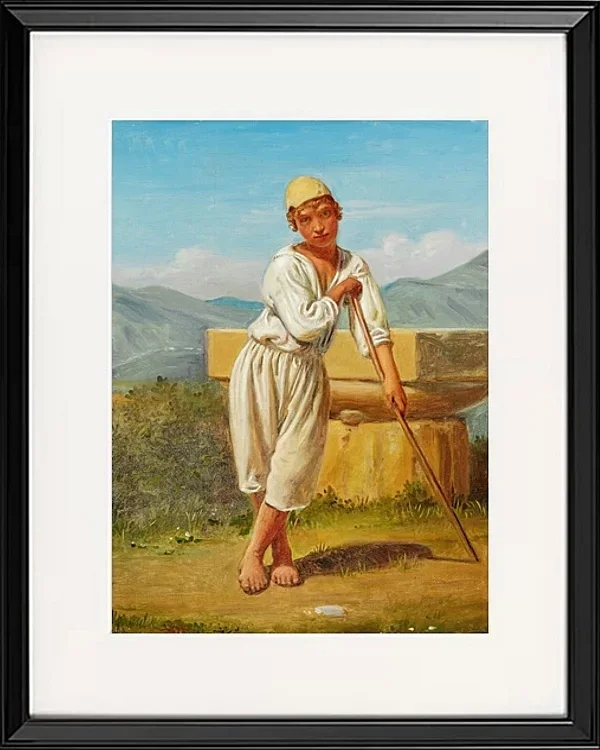 Ein Hirtenjunge aus Pæstum – 1841