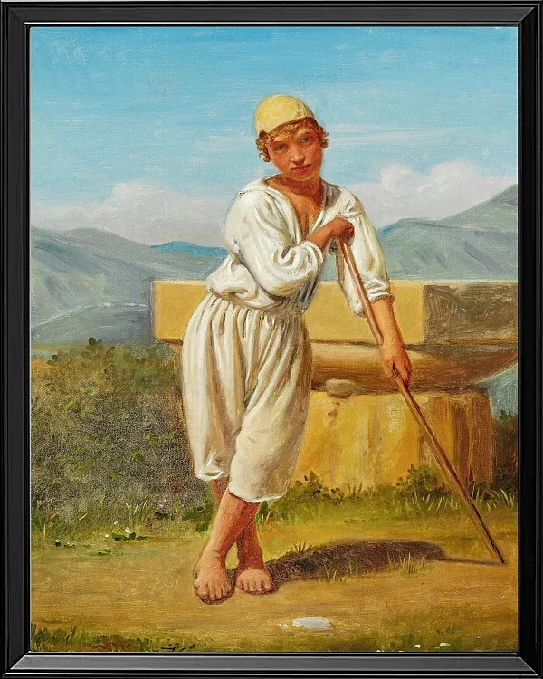 Ein Hirtenjunge aus Pæstum – 1841