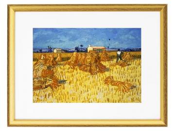 Getreide Ernte in der Provence - 1888