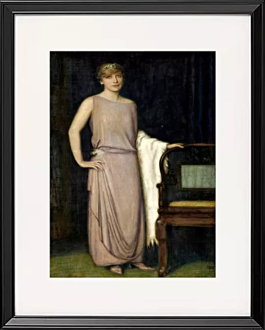 Ein Porträt von Marianne Mechler - 1924