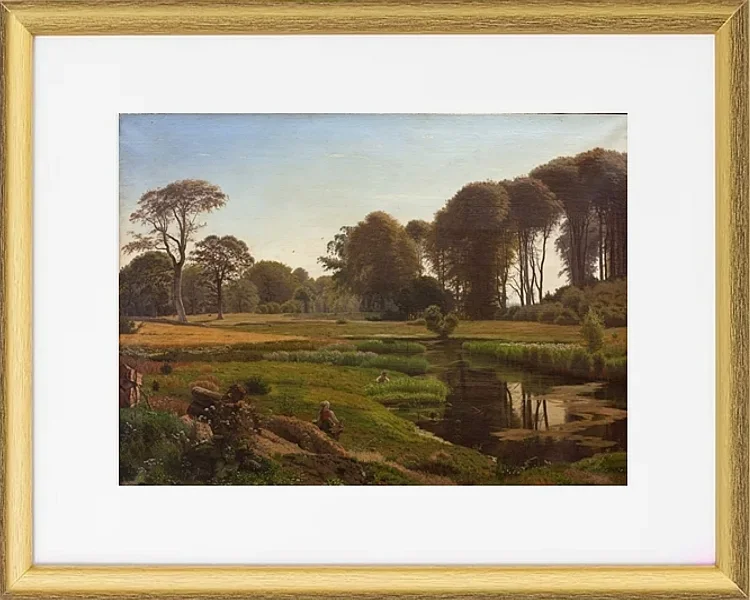 En sommerdag ved Fåborg - 1869