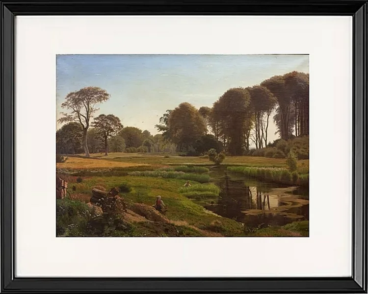 En sommerdag ved Fåborg - 1869