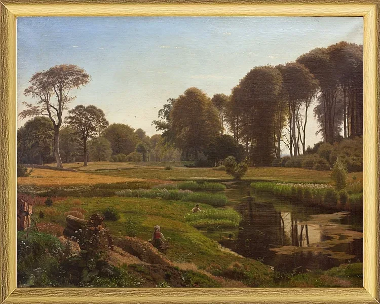 En sommerdag ved Fåborg - 1869