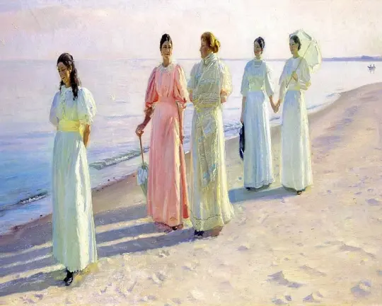 Ein Strandspaziergang – 1886