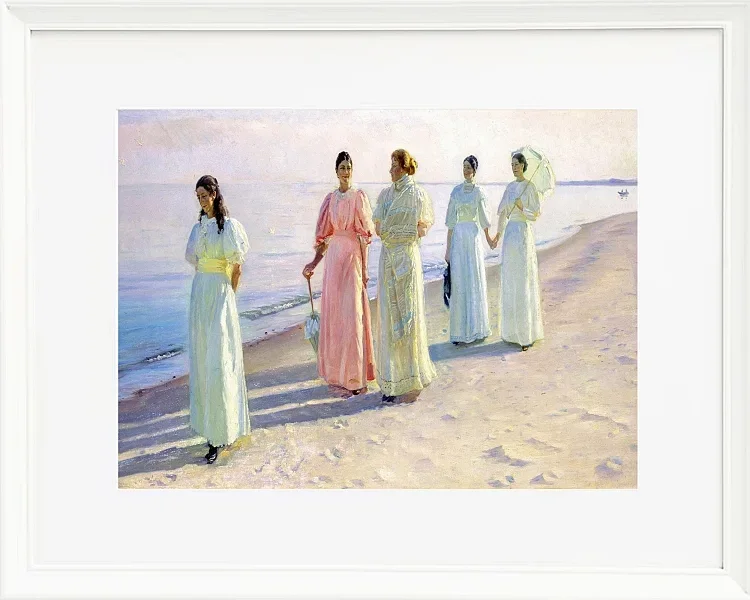 Ein Strandspaziergang – 1886