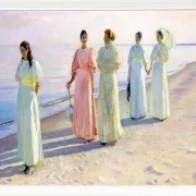 Ein Strandspaziergang – 1886