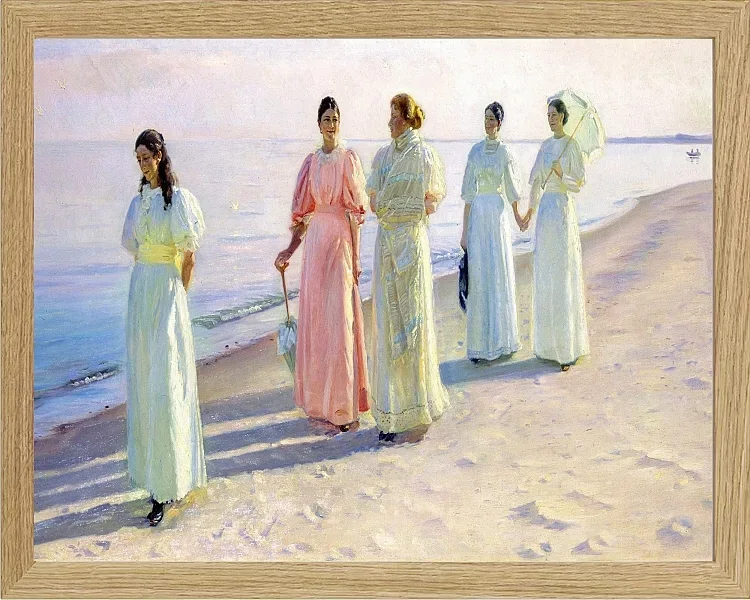 Ein Strandspaziergang – 1886