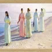 Ein Strandspaziergang – 1886