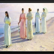 Ein Strandspaziergang – 1886