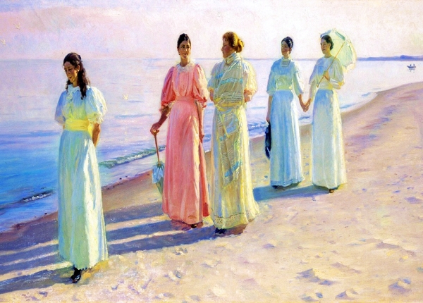 Ein Strandspaziergang – 1886