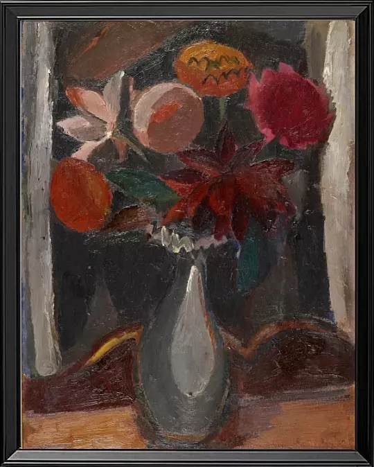 Ein Strauß dunkler Blumen – 1919