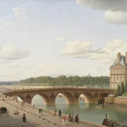 Pont Royal, vom Kai Voltaire aus gesehen - 1812