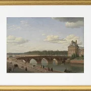 Pont Royal, vom Kai Voltaire aus gesehen - 1812