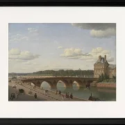 Pont Royal, vom Kai Voltaire aus gesehen - 1812