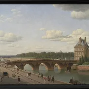 Pont Royal, vom Kai Voltaire aus gesehen - 1812