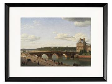 Pont Royal, vom Quai Voltaire aus gesehen - 1812