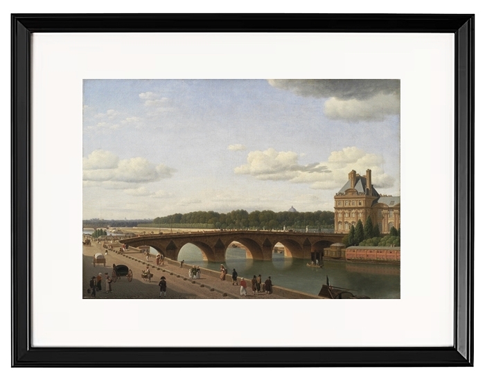 Pont Royal, vom Quai Voltaire aus gesehen - 1812