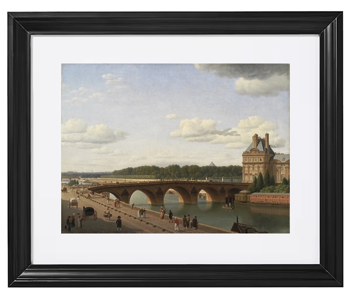 Pont Royal, vom Quai Voltaire aus gesehen - 1812