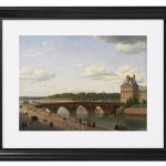 Pont Royal, vom Quai Voltaire aus gesehen - 1812