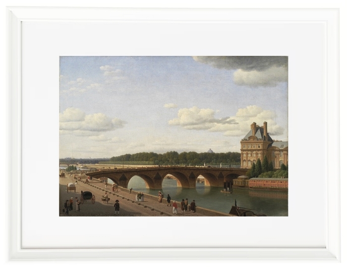 Pont Royal, vom Quai Voltaire aus gesehen - 1812