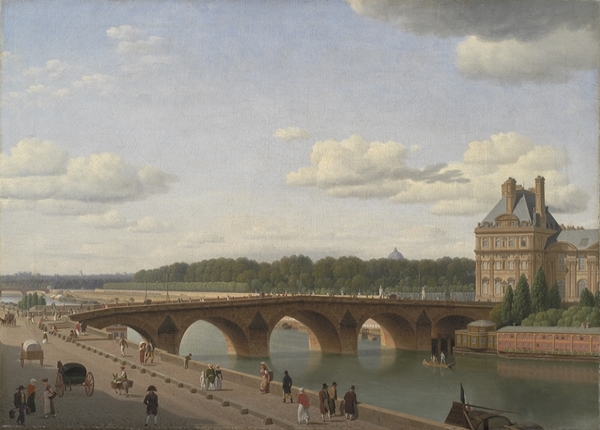 Pont Royal, vom Quai Voltaire aus gesehen - 1812