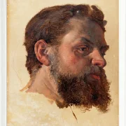 Ein bärtiger Mann – 1841