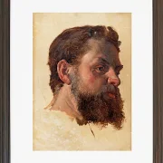 Ein bärtiger Mann – 1841