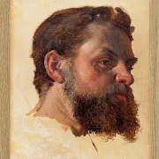 Ein bärtiger Mann – 1841