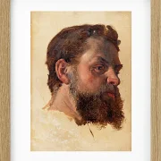 Ein bärtiger Mann – 1841