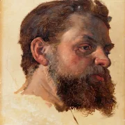 Ein bärtiger Mann – 1841