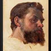 Ein bärtiger Mann – 1841