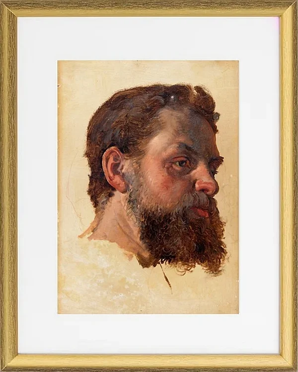 Ein bärtiger Mann – 1841