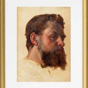 Ein bärtiger Mann – 1841
