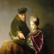 Ein junger Gelehrter und sein Lehrer - 1629