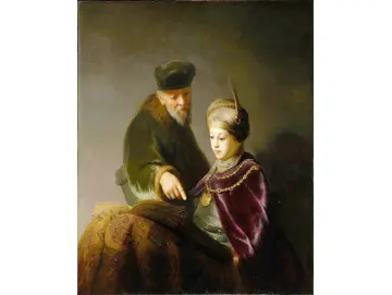 Ein junger Gelehrter und sein Lehrer - 1629