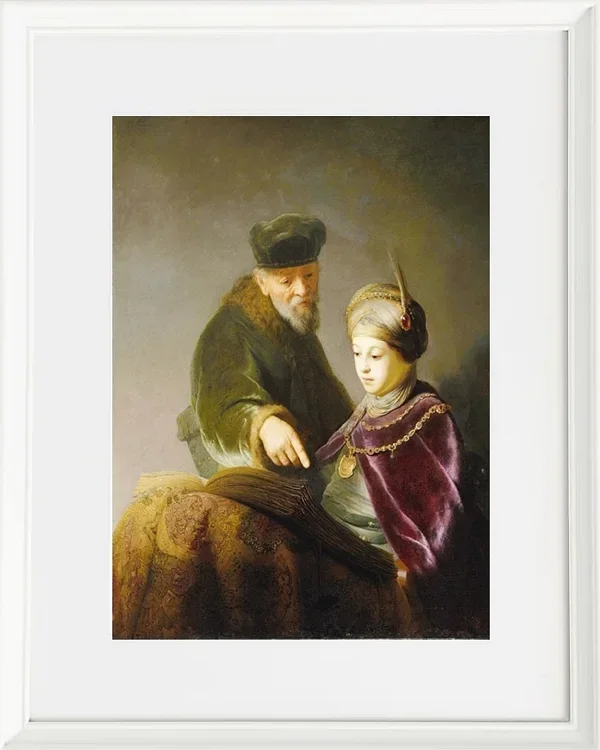 Ein junger Gelehrter und sein Lehrer - 1629