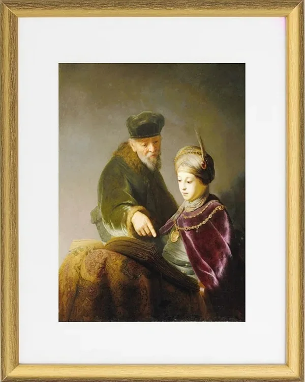 Ein junger Gelehrter und sein Lehrer - 1629
