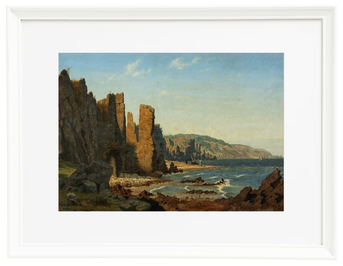 Strandformation auf Bornholm – 1843