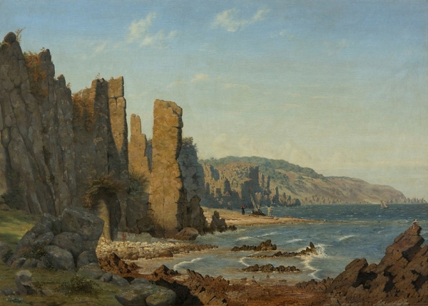 Strandformation auf Bornholm – 1843