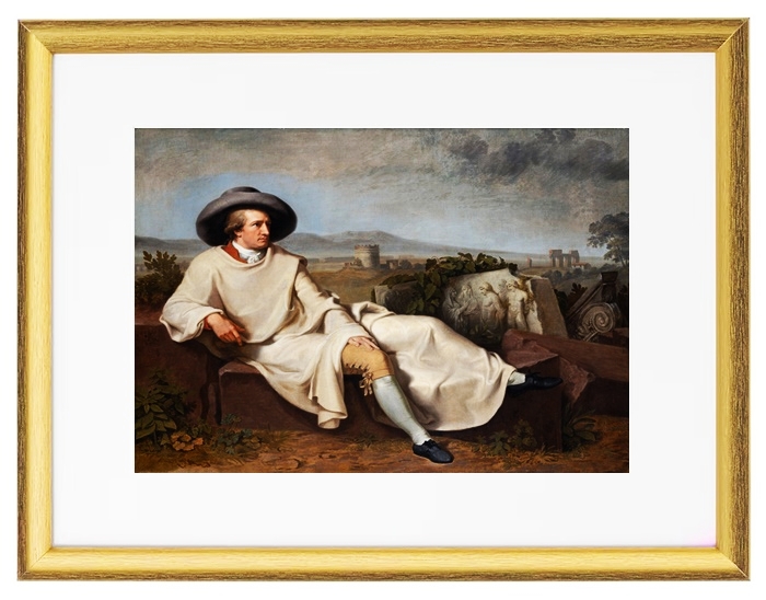 Goethe in the Roman Campagna - 1787