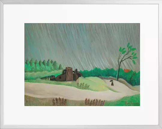 Ein regnerischer Morgen – 1896