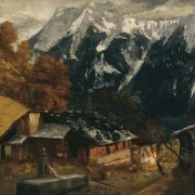 Eine Alpenszene – 1874