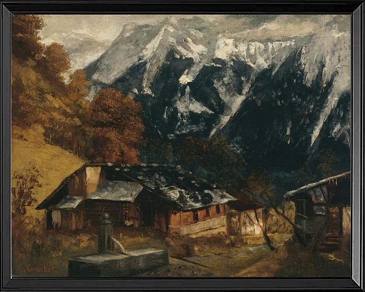 Eine Alpenszene – 1874