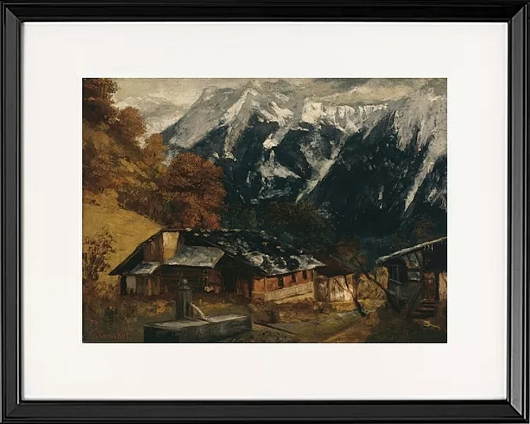 Eine Alpenszene – 1874