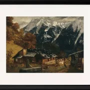 Eine Alpenszene – 1874